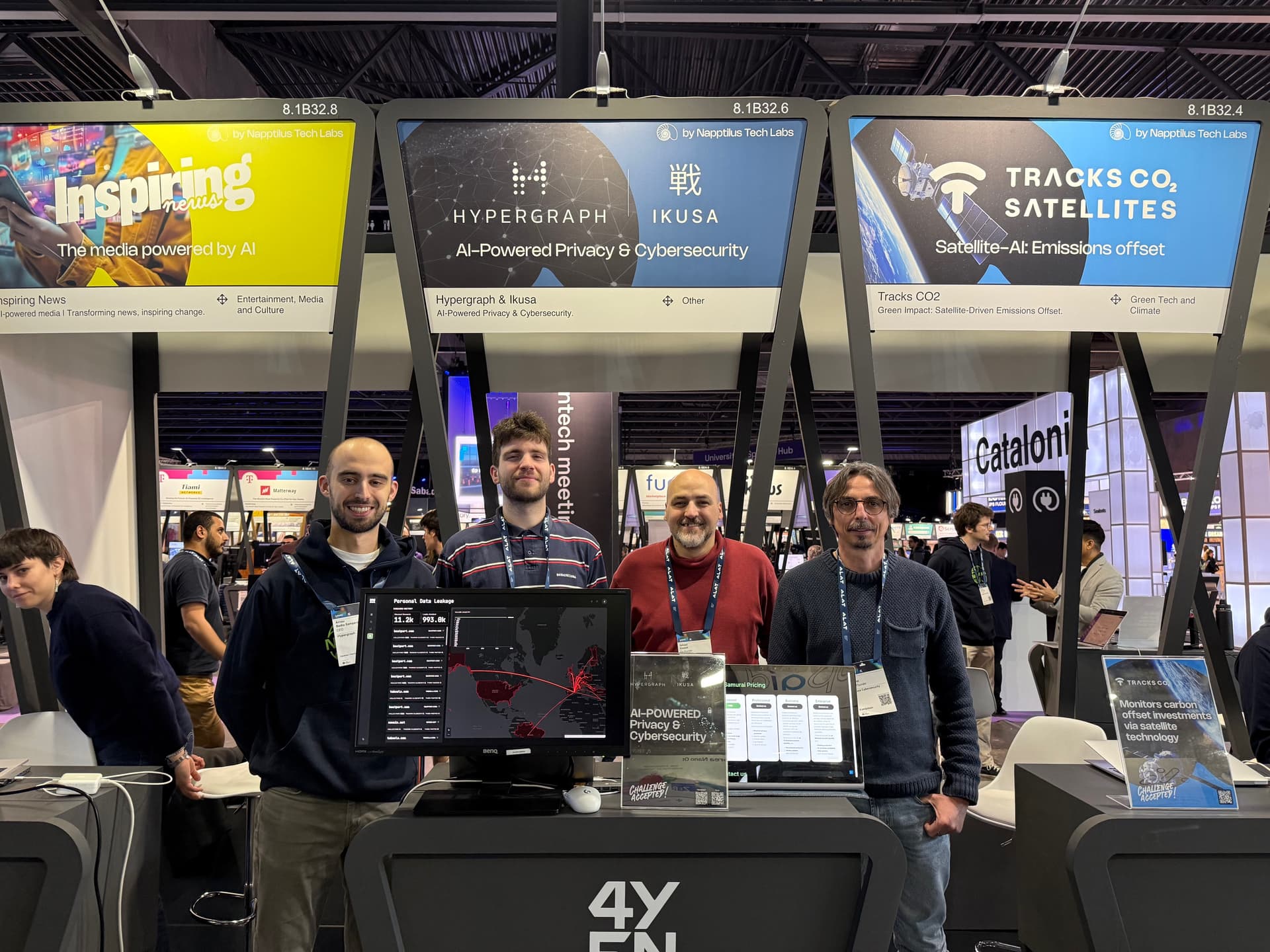 Live demonstration at our booth